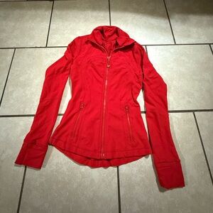 lululemon athletica Red Utility Jacket
